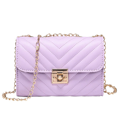 Lingge Chain Small Square Bag