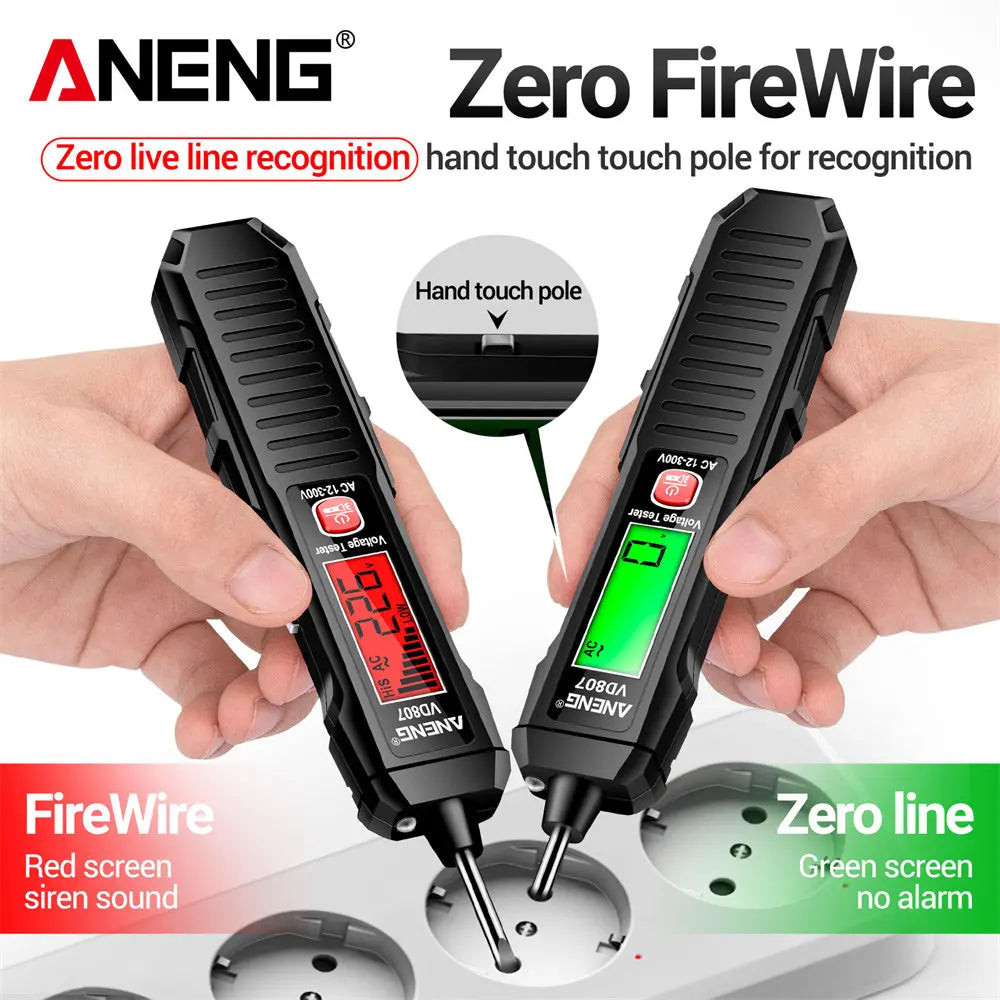 Portable 50/60Hz Smart Electric Pen Tester