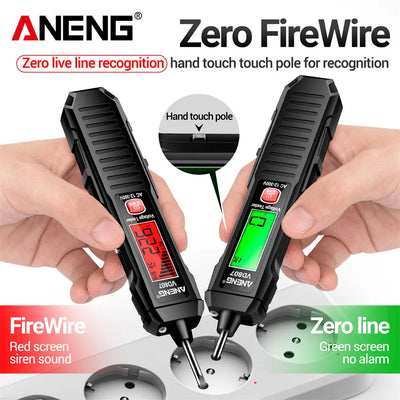 Portable 50/60Hz Smart Electric Pen Tester