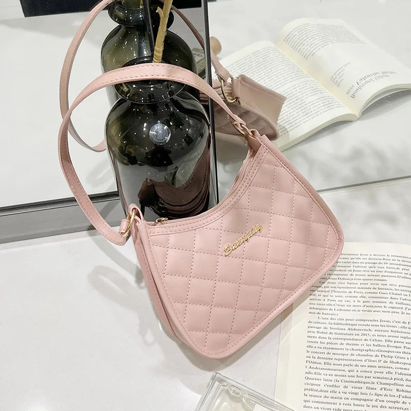 High Beauty Embroidered Underarm Bag