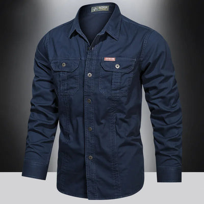 Cotton Cargo Shirt for Men