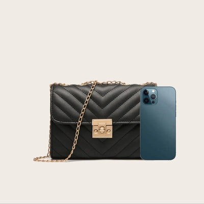 Lingge Chain Small Square Bag
