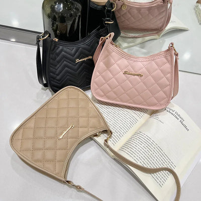 High Beauty Embroidered Underarm Bag