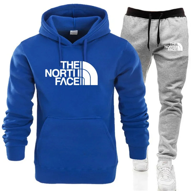 Winter Hoodie Sets Men Fashion