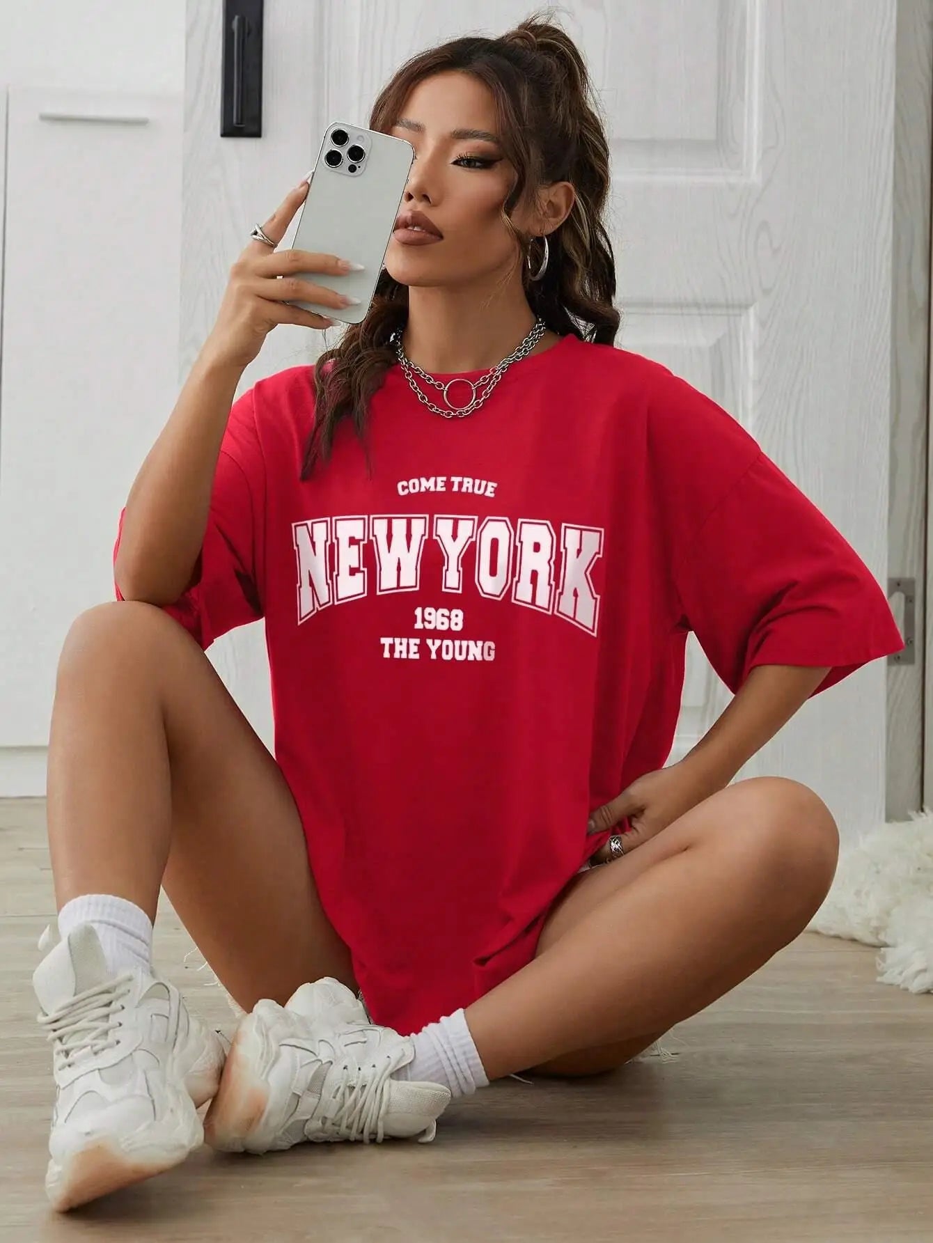 The New York Is Young Cotton Woman Tshirts