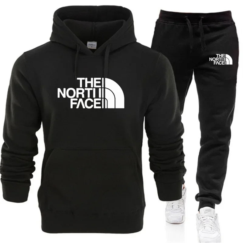 Winter Hoodie Sets Men Fashion