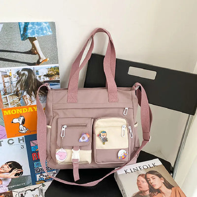 Waterproof Canvas Women Handbags