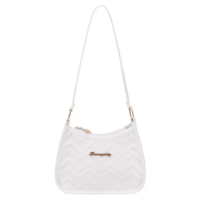 High Beauty Embroidered Underarm Bag