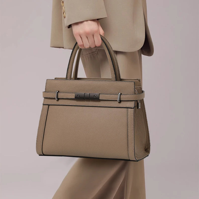 Genuine leather women's bag
