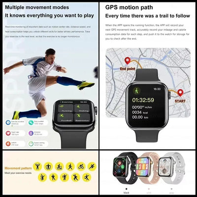 Apple GPS Watch 10 Smart Watch