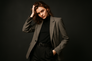 with dark grey background